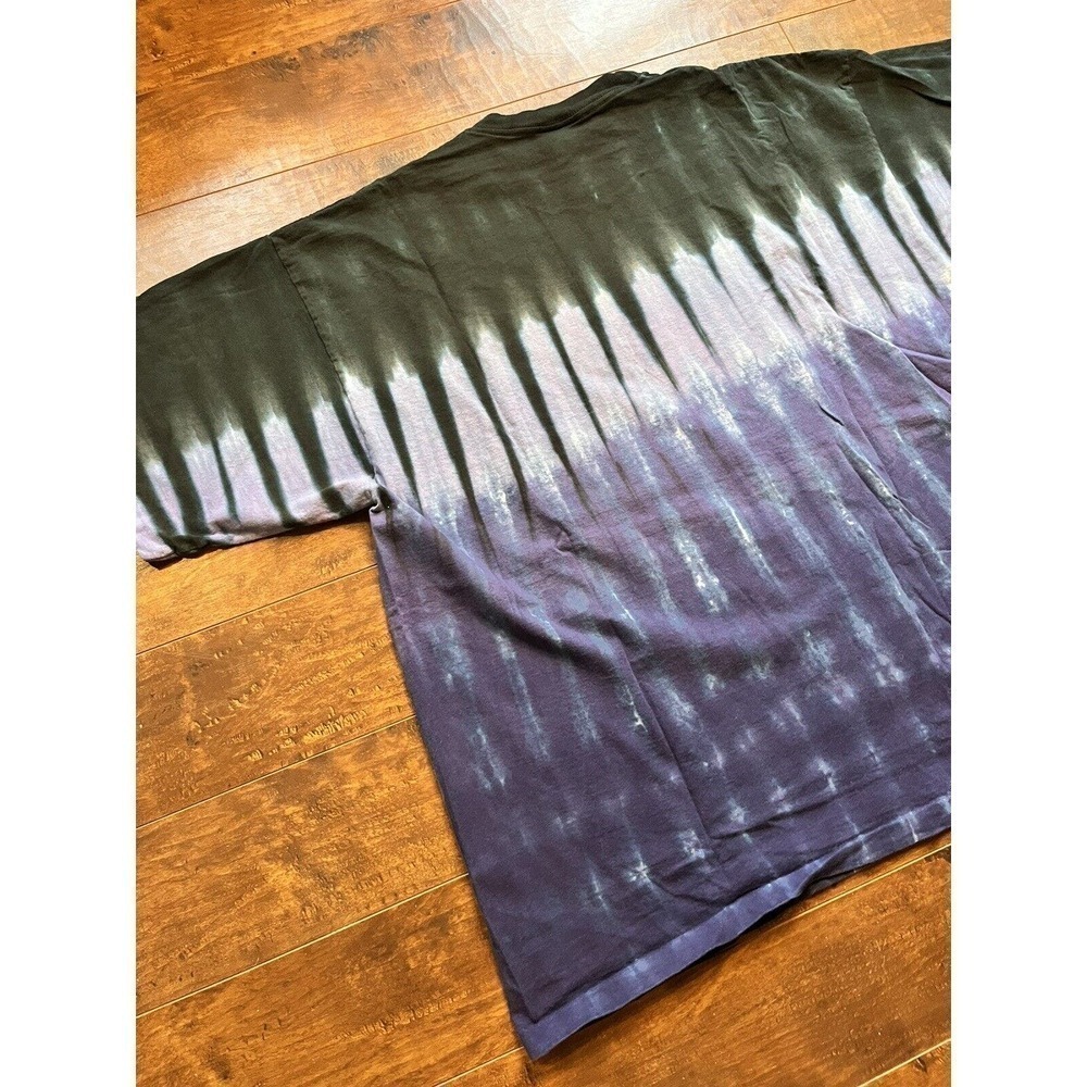 Vtg Liquid Blue Led Zeppelin T-Shirt Single Stitch Tie Dye XXL 90s - Picture 11 of 14